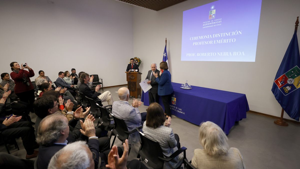 Presidente del Directorio de CeTA es reconocido como Profesor Emérito de la Universidad de Chile
