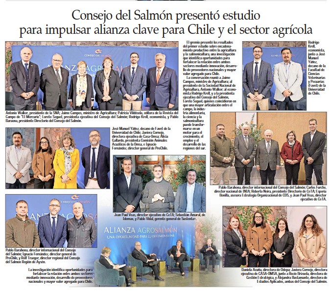 CeTA participó en presentación de estudio del Consejo del Salmón