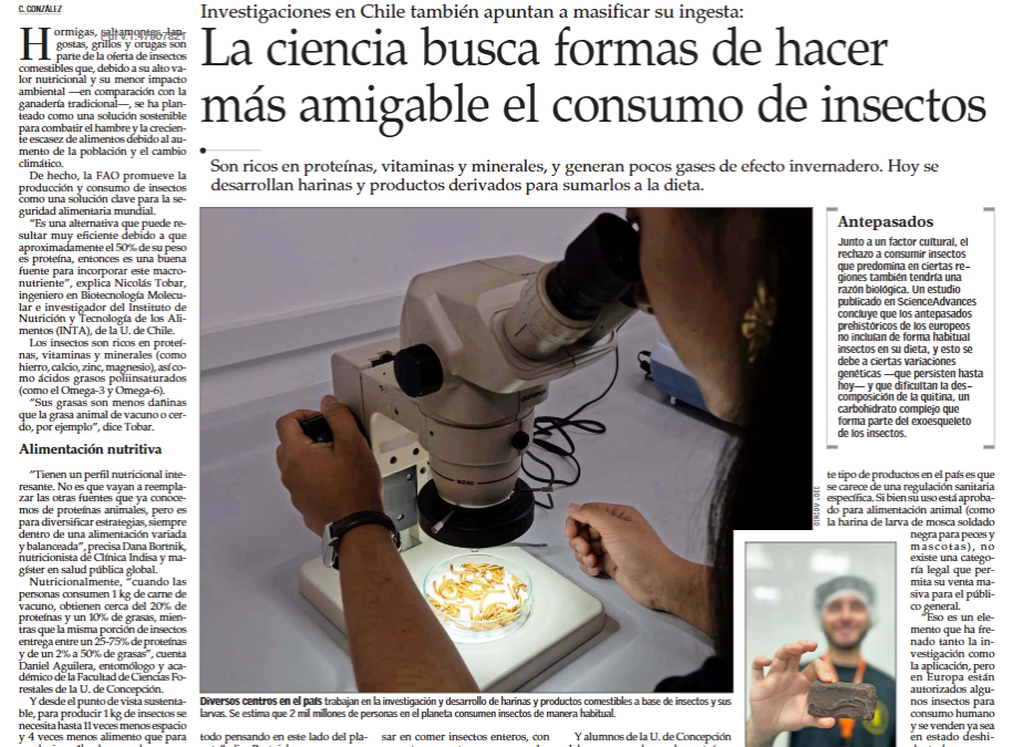 EntoEnergy en El Mercurio